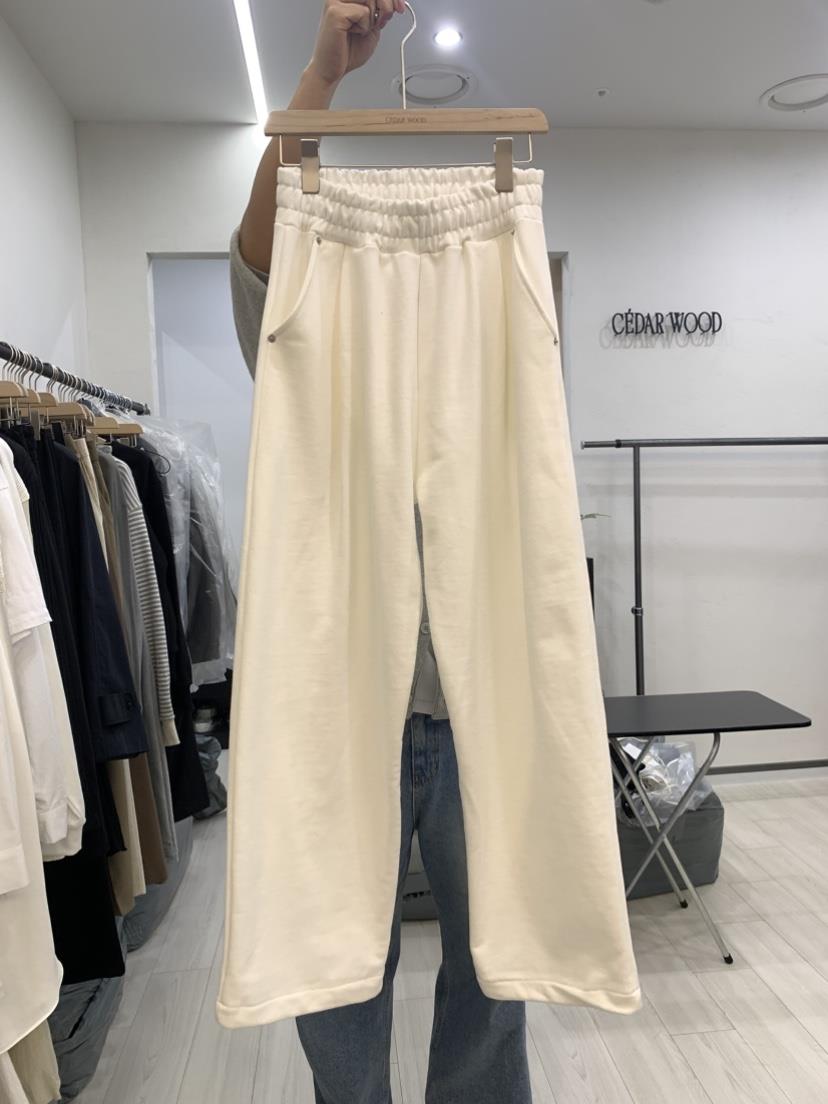 CEDARWOOD韓國直郵女裝新品職業休閑真品25春夏時尚熱賣休閑褲CEDARWOOD休閑褲