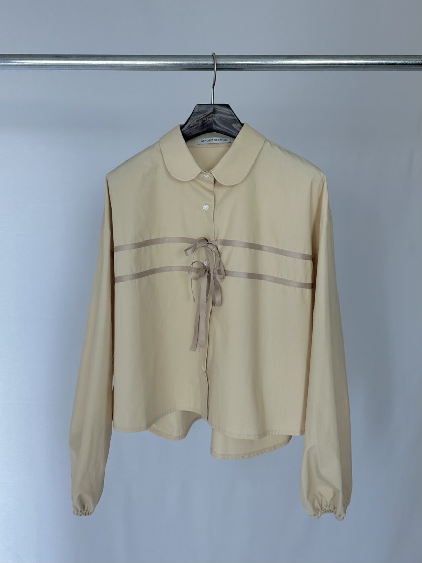 BEFORE SUNRISE韓國直郵女裝新品25春夏推薦時尚襯衫蕾絲衫BEFORE SUNRISE襯衫/蕾絲衫
