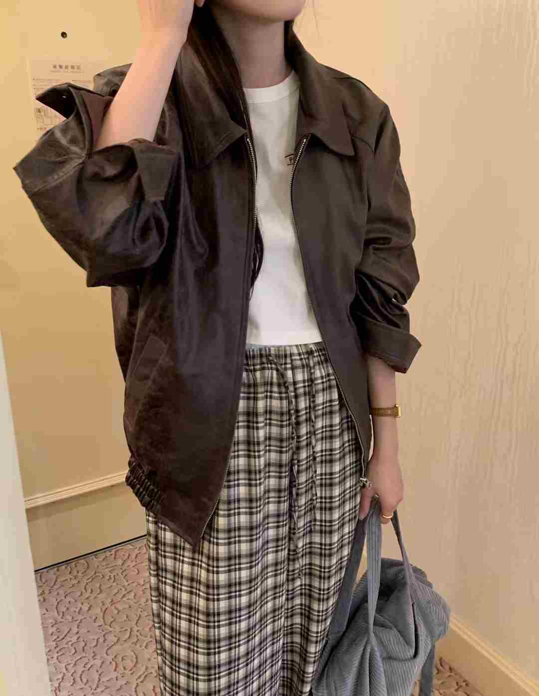 CALLMYNAME直郵韓國代購女裝新款真品25春夏推薦休閑職業夾克Call my name夾克