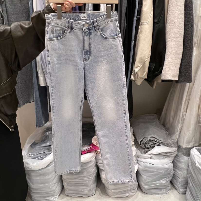 FRE韓國直郵東大門實拍女裝新品時尚人氣職業推薦25春夏休閑褲FRE休閑褲