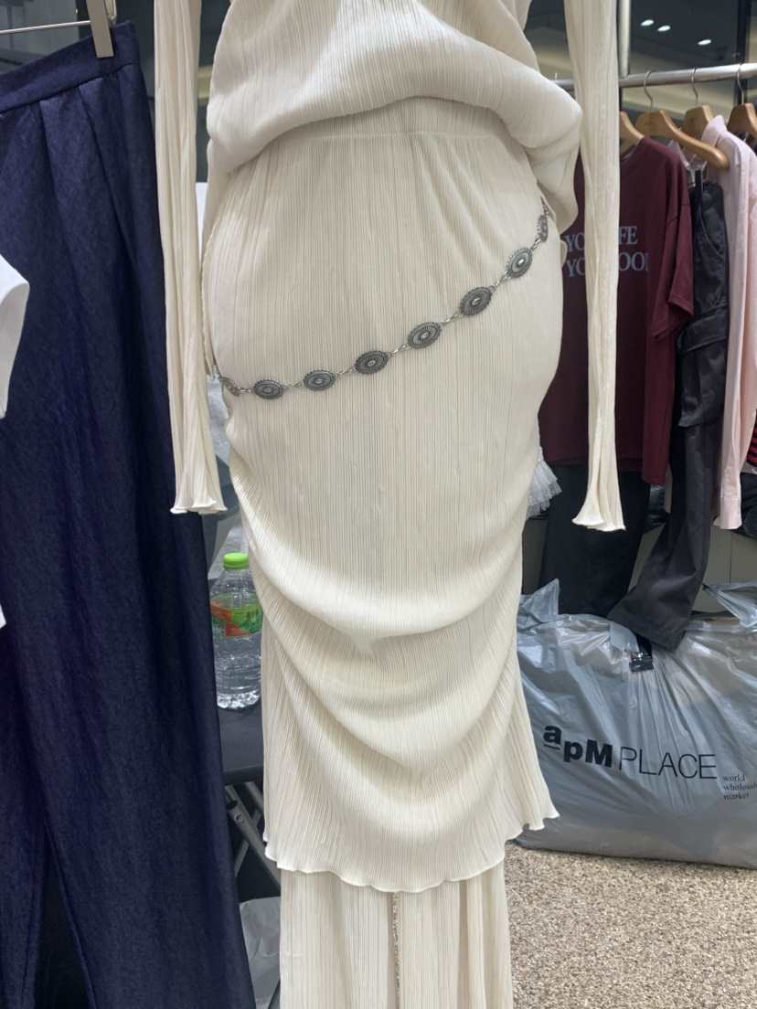 VAARA東大門實拍女裝新品時尚25春夏休閑真品半身裙中短裙柔軟VAARA半身裙/中短裙
