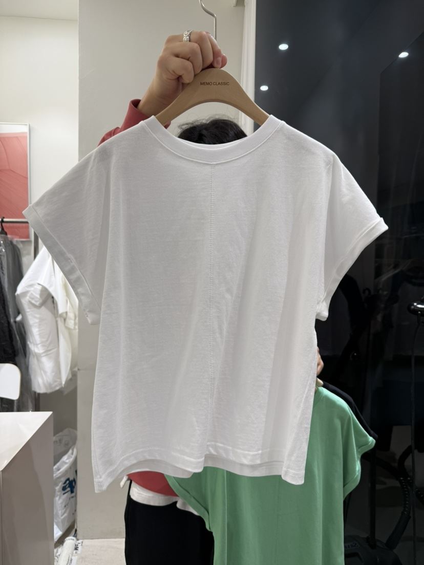MEMO CLASSIC韓國直郵女士新品推薦25春夏時尚休閑熱賣T恤MEMO CLASSICT恤