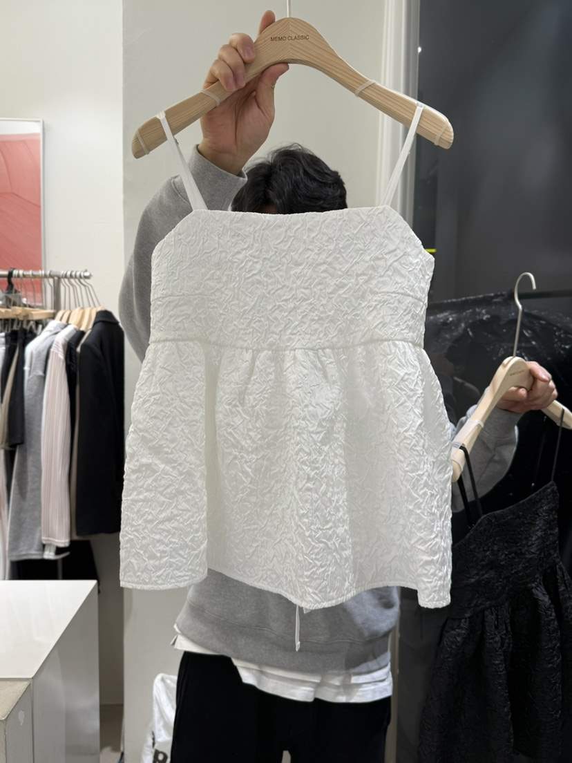 MEMO CLASSIC東大門實拍女士新款休閑時尚真品推薦吊帶背心MEMO CLASSIC吊帶/背心