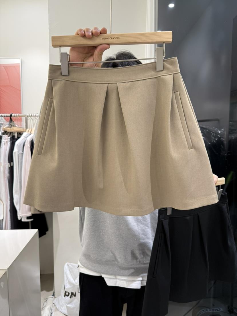 MEMO CLASSIC韓國代購女士新品真品推薦熱賣人氣25春夏短裙MEMO CLASSIC短裙
