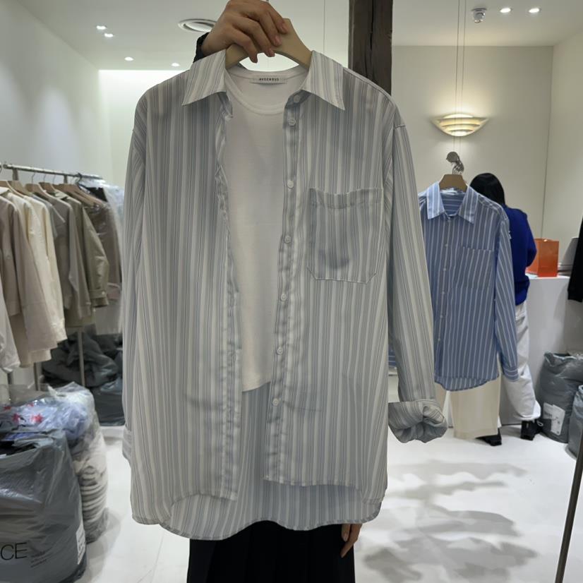 AVECNOUS韓國直郵女士新品熱賣推薦職業真品休閑襯衫蕾絲衫AVECNOUS襯衫/蕾絲衫