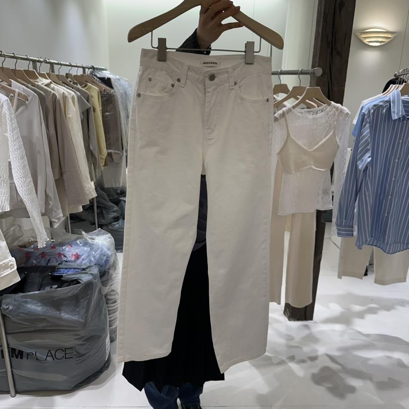 AVECNOUS東大門代購女裝新品真品職業25春夏休閑人氣休閑褲AVECNOUS休閑褲