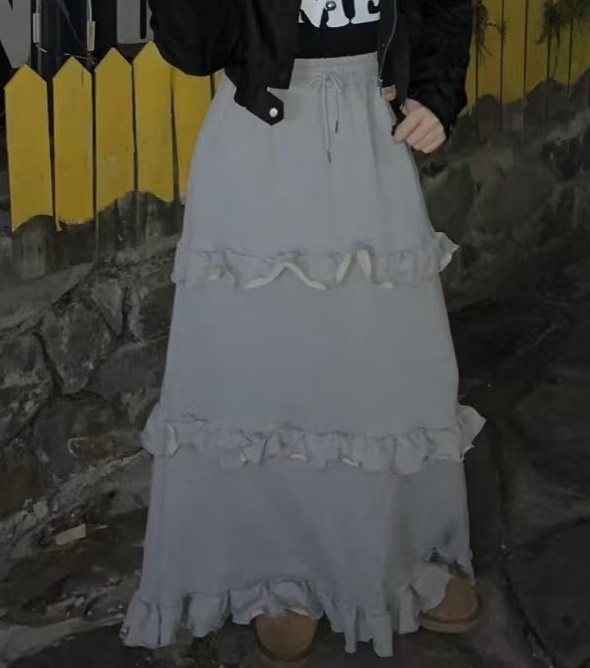 GRIGO韓國代購女裝新款休閑25春夏人氣時尚真品熱賣推薦長裙GRIGO長裙