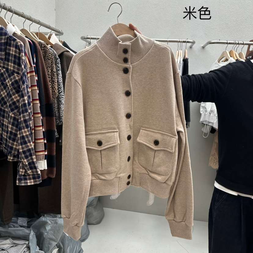 HUMMING BIRD東大門直郵女裝新款人氣25春夏休閑時尚夾克高領HUMMING BIRD夾克