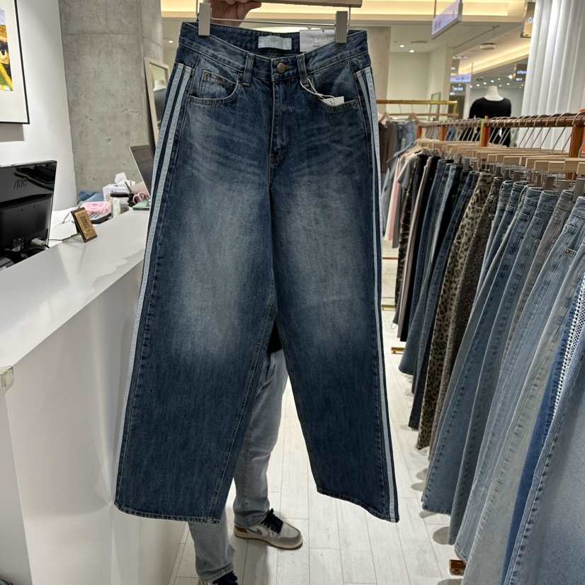GRAYMELLOW韓國直郵東大門實拍女裝新品人氣推薦真品牛仔褲GRAYMELLOW牛仔褲