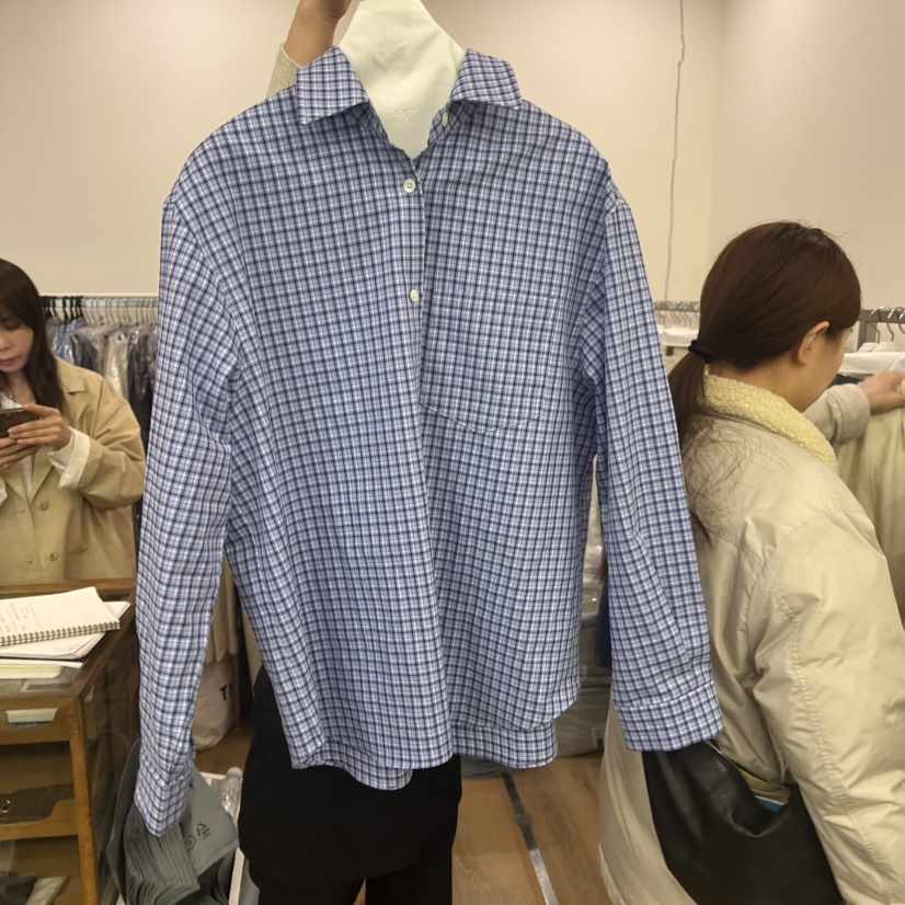 AGO韓國直郵東大門代購女裝新品25春夏熱賣時尚真品襯衫蕾絲衫AGO襯衫/蕾絲衫