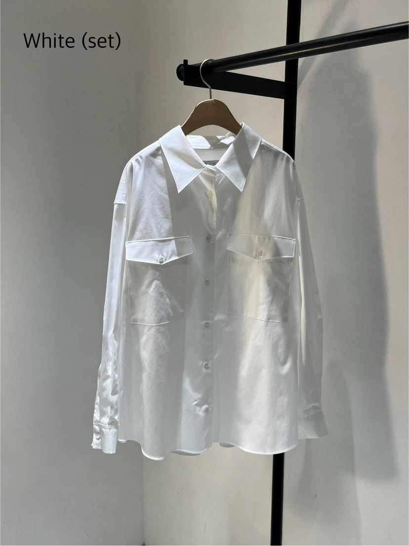 NOMATTER EDITION直郵韓國代購女裝新品25春夏時尚襯衫蕾絲衫NOMATTER EDITION(品牌名容易遭投訴請注意)襯衫/蕾絲衫