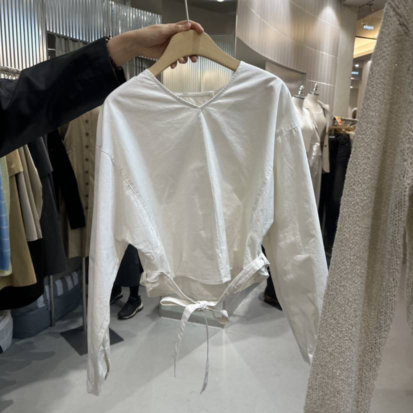 ALEGRE直郵韓國代購女裝新款職業人氣休閑熱賣時尚襯衫蕾絲衫ALEGRE襯衫/蕾絲衫