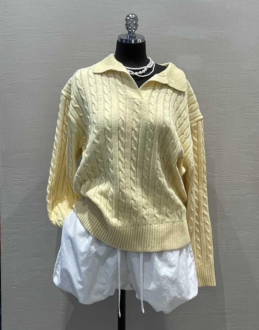 HI HIGH韓國直郵女裝新品時尚職業休閑真品熱賣推薦針織衫SEESTAR/hi high針織衫