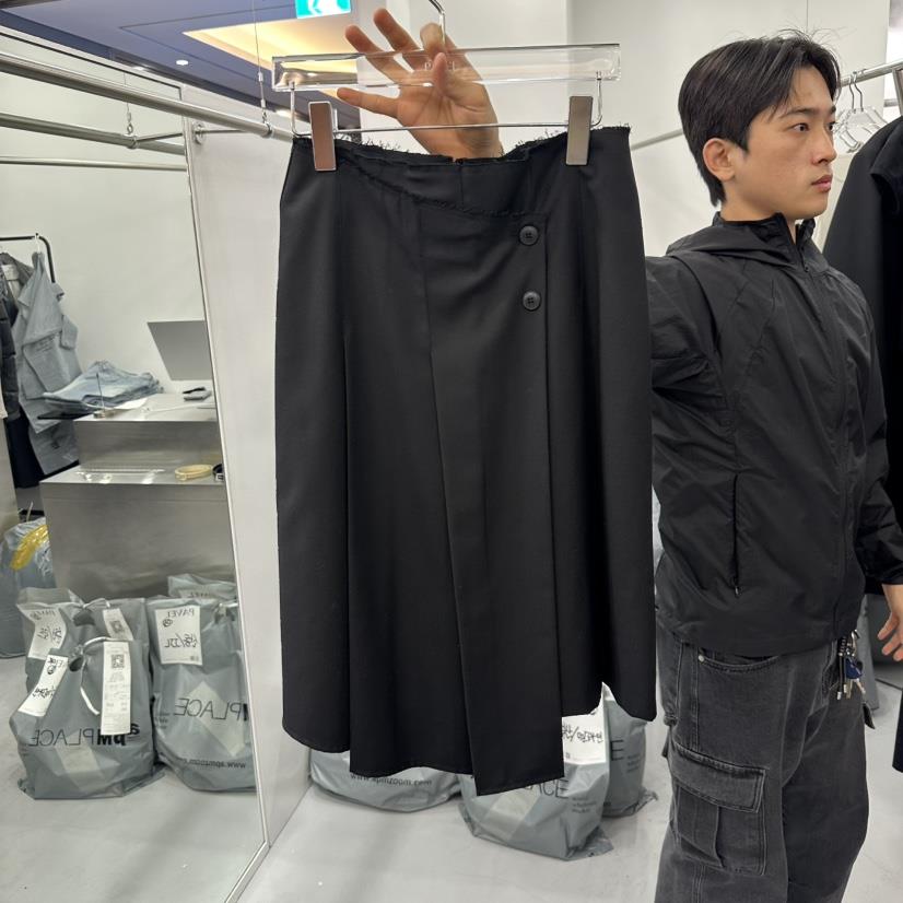 PAVEL韓國直郵東大門代購女裝新品熱賣職業真品半身裙中短裙PAVEL半身裙/中短裙