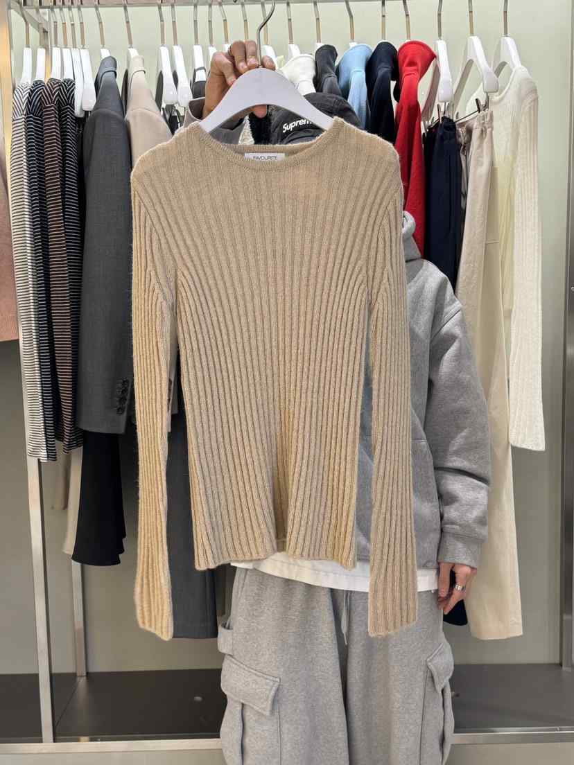 FAVE韓國直郵女裝新款人氣推薦真品時尚職業25春夏熱賣針織衫FAVOURITE針織衫