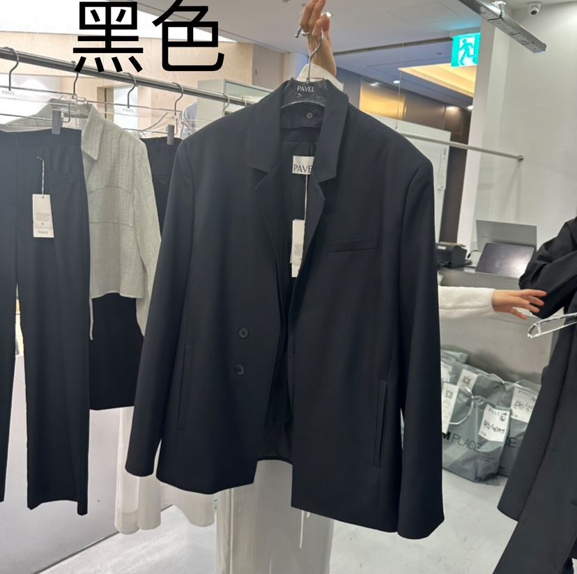 PAVEL韓國直郵東大門代購女裝新品25春夏熱賣休閑職業時尚夾克PAVEL夾克