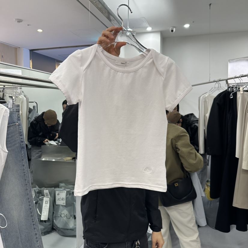 PAVEL直郵韓國代購女裝新品25春夏職業熱賣人氣真品休閑T恤PAVELT恤