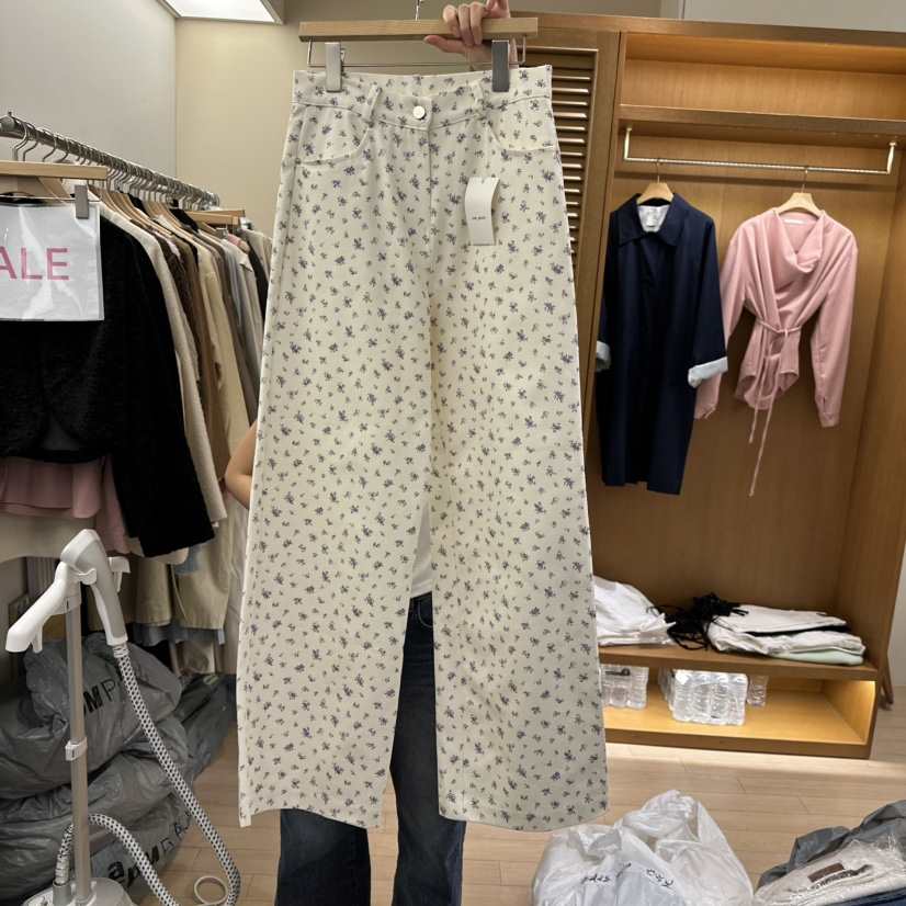 VAN NUVO直郵韓國代購女裝新品休閑25春夏熱賣推薦職業休閑褲VAN NUVO休閑褲