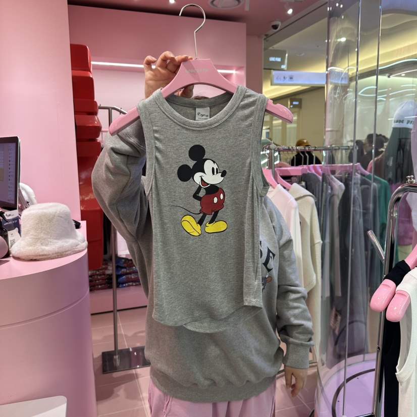 LOVE PINK韓國直郵東大門實拍女裝新款職業真品25春夏吊帶背心LOVE PINK吊帶/背心
