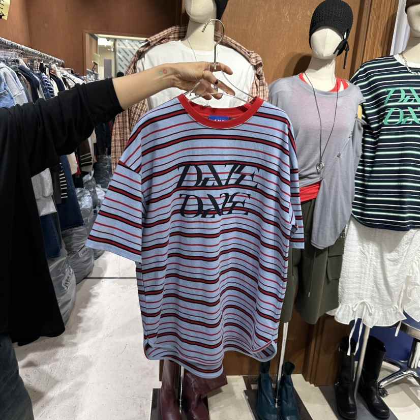 AMOUR直郵韓國代購女裝新品熱賣休閑職業25春夏真品時尚T恤AMOURT恤