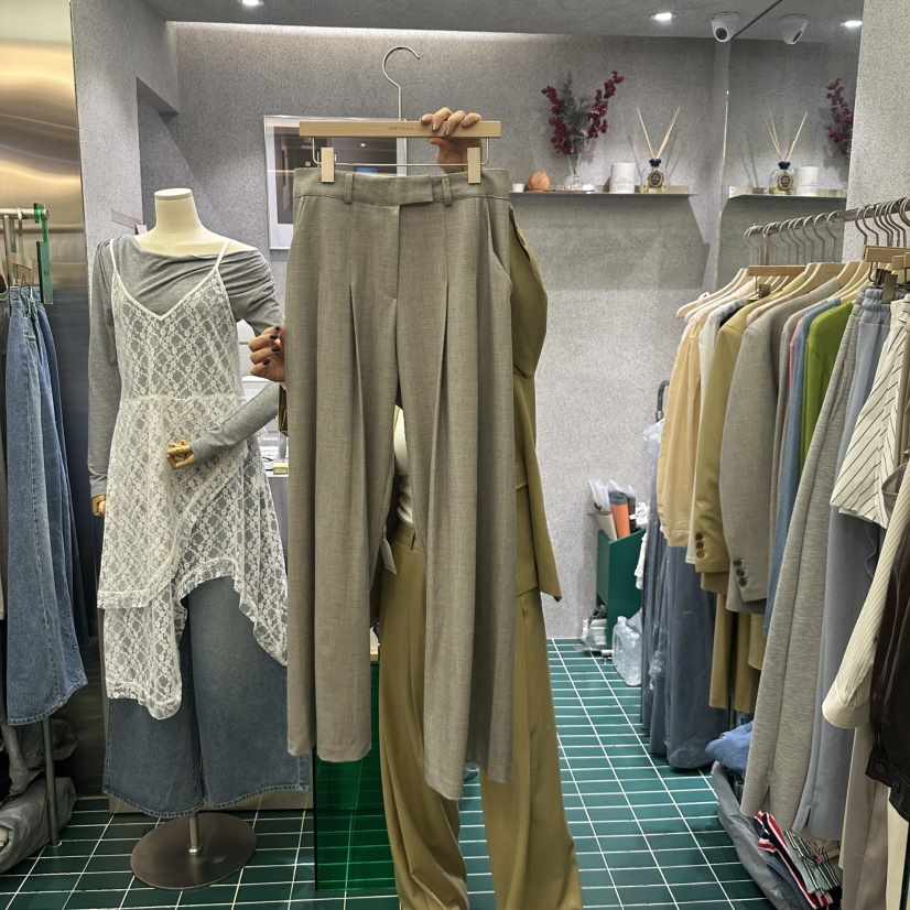 BABYTOUCH直郵韓國代購女裝新品25春夏人氣真品推薦休閑休閑褲BABYTOUCH休閑褲