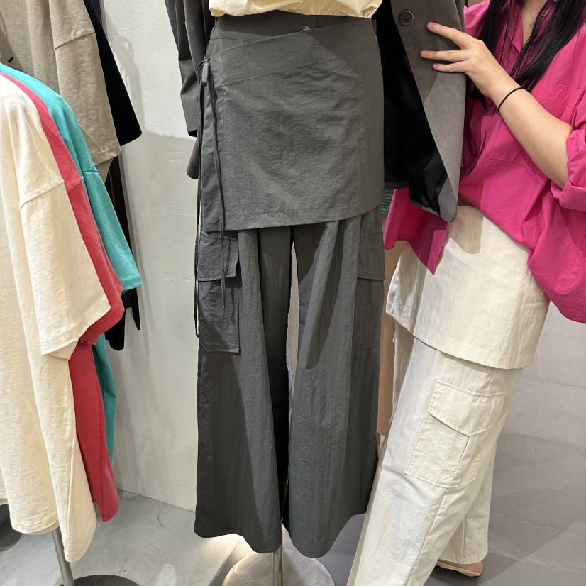 BISHOP韓國直郵東大門代購女裝新品真品熱賣休閑推薦25春夏裙褲b#/BISHOP裙褲
