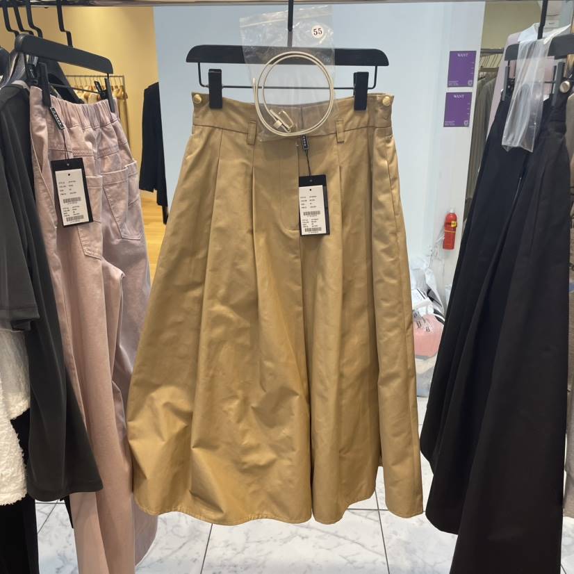J COCO直郵韓國代購㊣女裝新品25春夏休閑推薦半身裙中短裙J COCO半身裙/中短裙