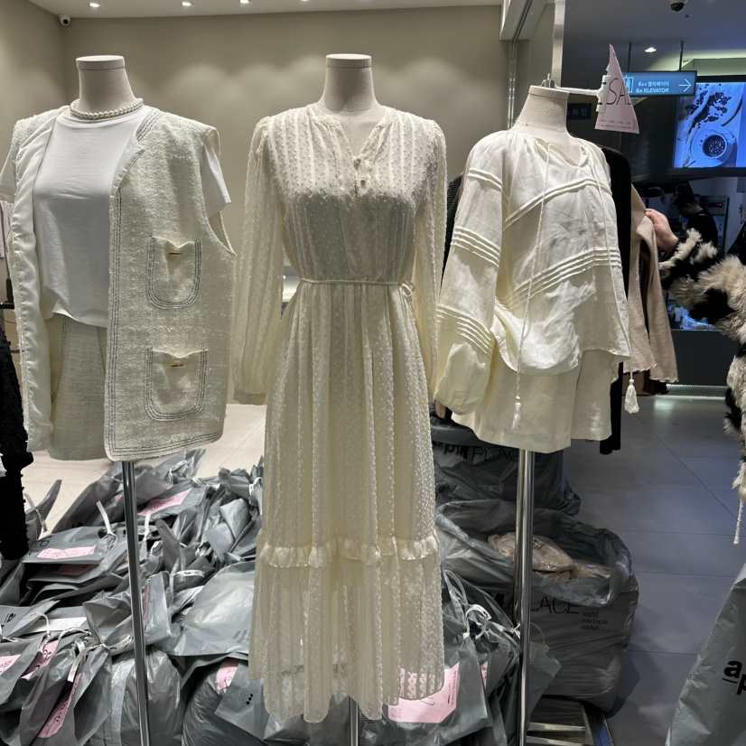 PRIMA LUCE直郵韓國代購㊣女裝新款25春夏推薦職業休閑連衣裙CHARLOTTE連衣裙