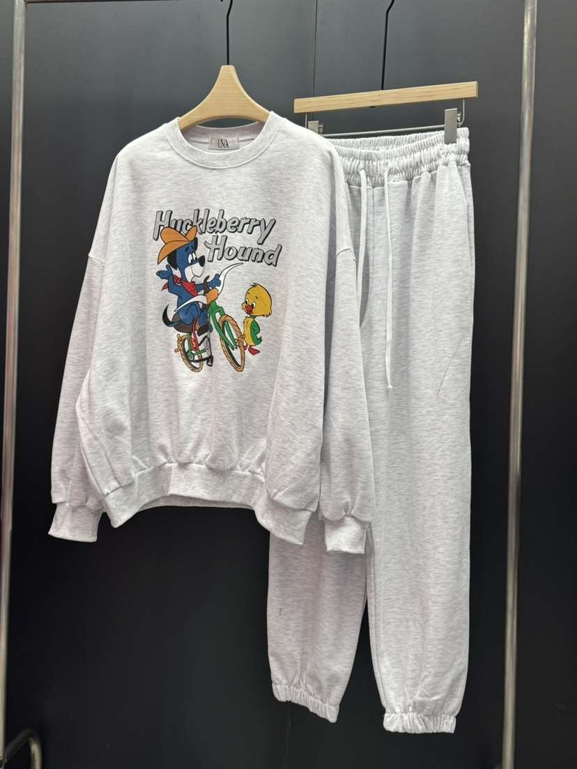 UNA/THE MAY直郵韓國代購㊣女裝新品職業時尚25春夏休閑套裝THEMAY/UNA套裝