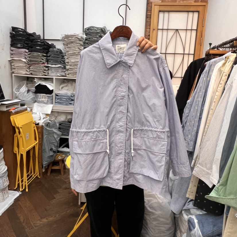 DELI JENNY東大門代購女士新品時尚25春夏人氣休閑真品夾克THERE夾克