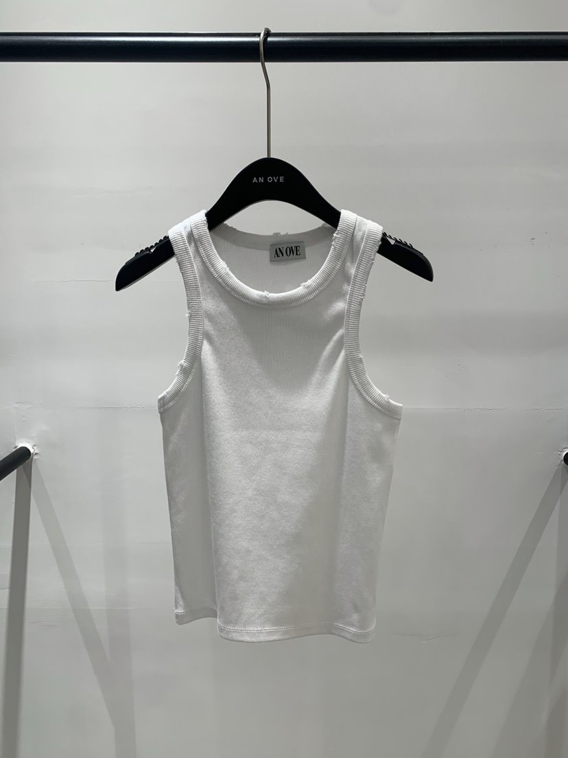 ANOVE直郵韓國代購㊣女裝新品熱賣25春夏時尚人氣職業吊帶背心ANOVE吊帶/背心