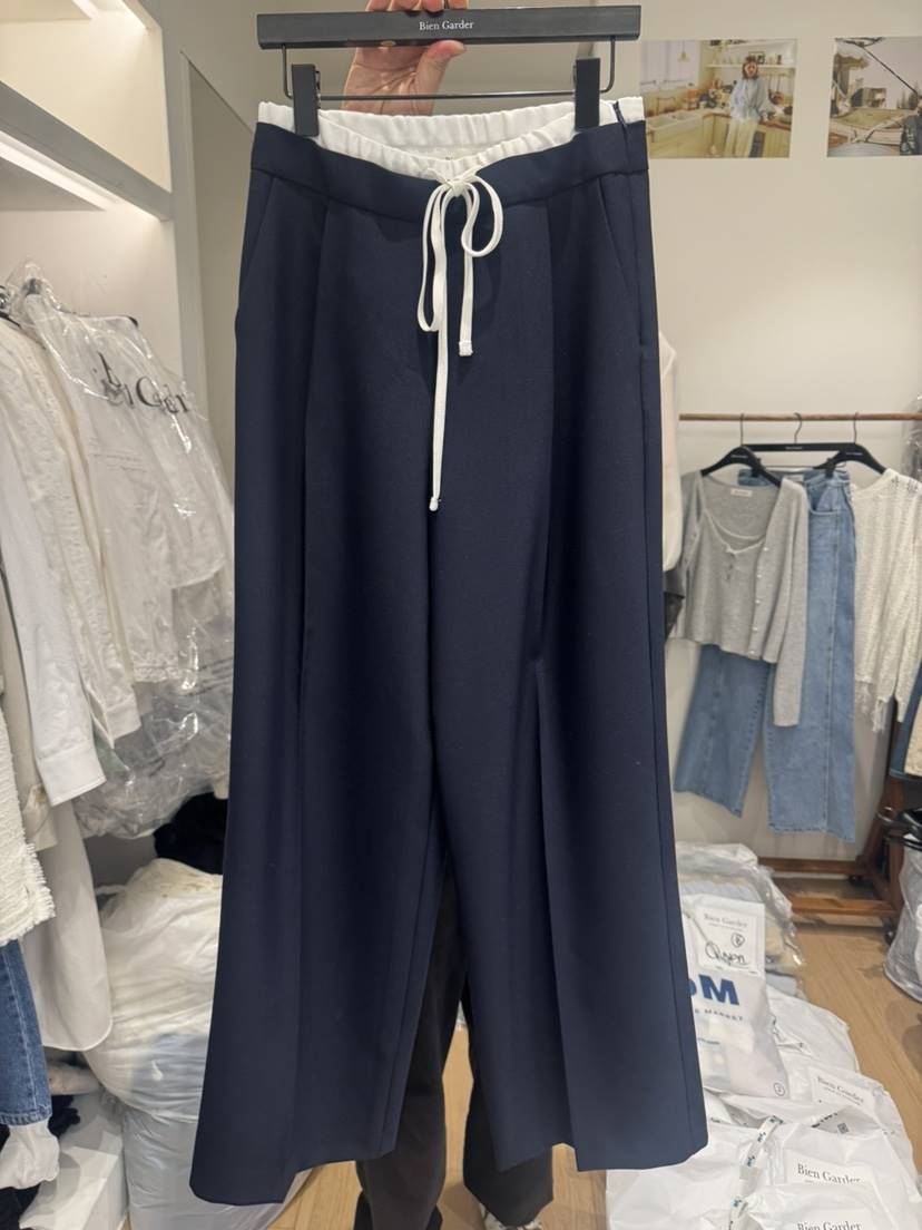 BIEN GARDER韓國㊣直郵東大門代購女裝新品休閑時尚休閑褲BIEN GARDER休閑褲