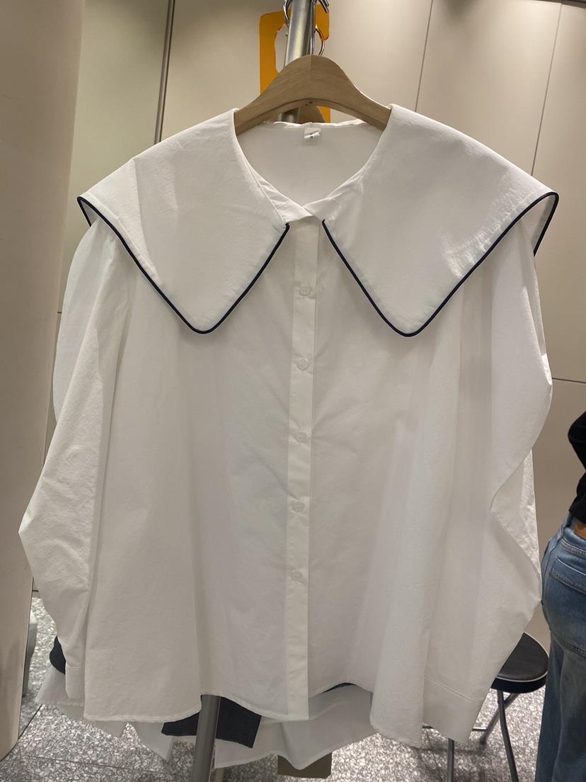 SOF韓國直郵㊣女裝新品職業人氣時尚25春夏推薦休閑襯衫蕾絲衫SOF襯衫/蕾絲衫