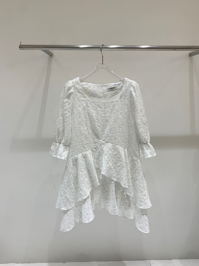 FABRIC韓國直郵女裝新品休閑職業真品時尚推薦25春夏連衣裙FABRIC連衣裙
