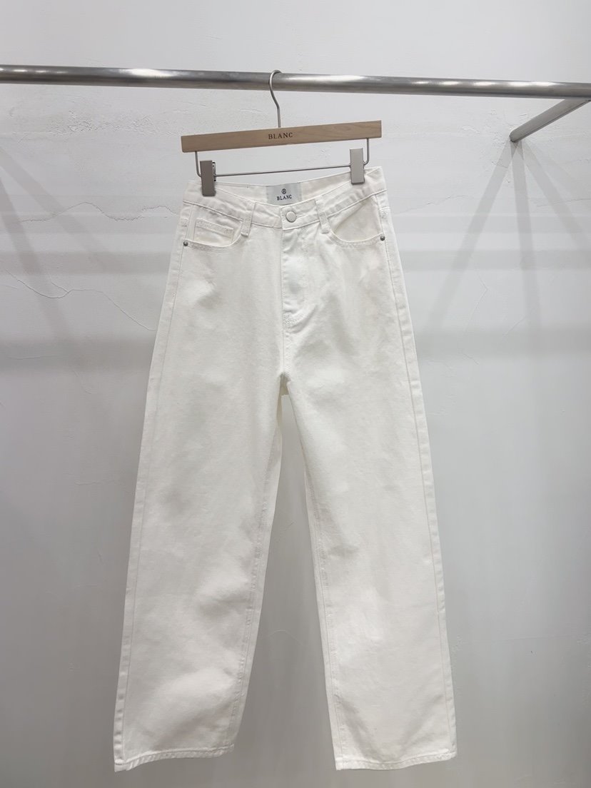BLANC-A東大門實拍女裝新品熱賣休閑25春夏推薦人氣牛仔褲BLANC-A牛仔褲