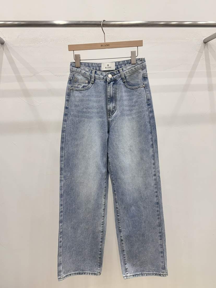 BLANC-A東大門直郵女裝新品休閑真品熱賣時尚推薦25春夏牛仔褲BLANC-A牛仔褲