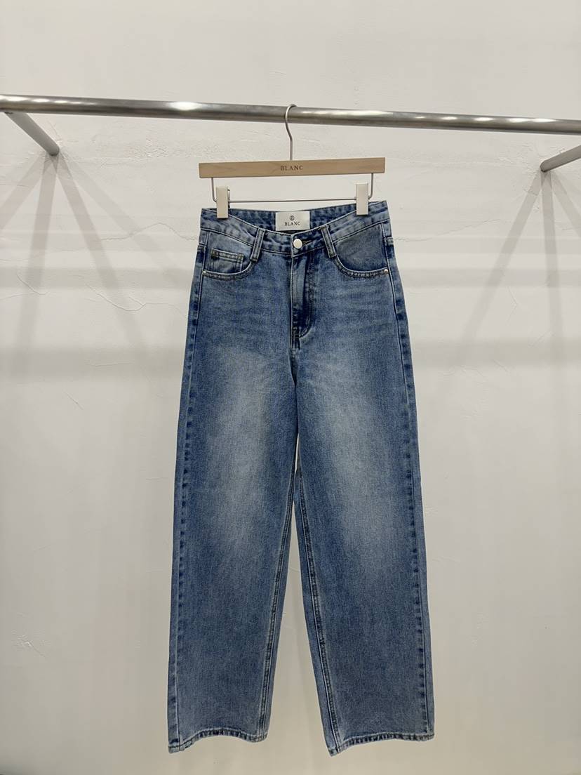 BLANC-A東大門代購女裝新品職業人氣推薦休閑真品時尚牛仔褲BLANC-A牛仔褲