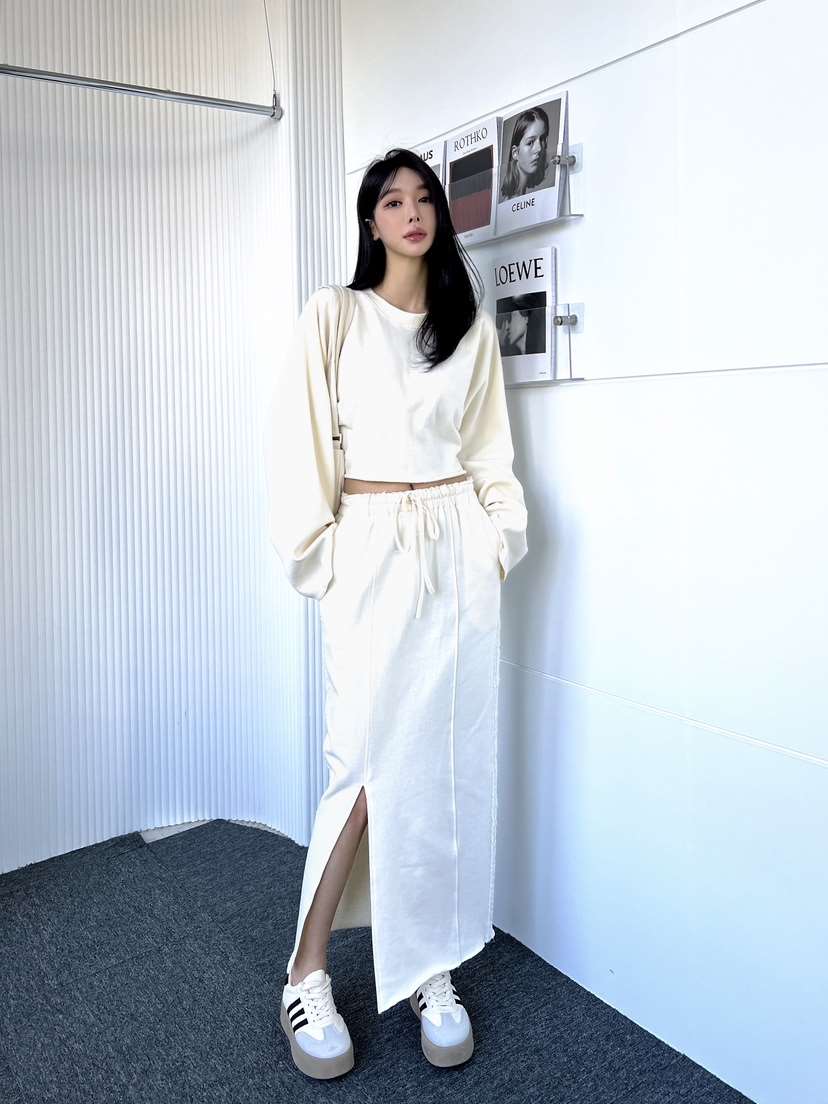 CLOTH東大門代購女裝新品時尚25春夏真品休閑套裝套裝短款蕾絲CLOTH套裝