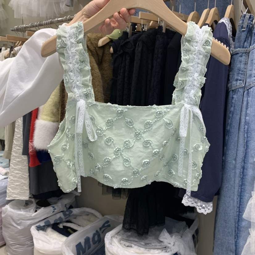 J PEAK/BY FLOW直郵韓國代購㊣女裝新品休閑時尚吊帶背心J PEAK吊帶/背心