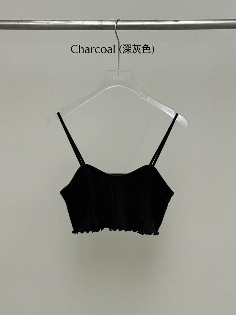 OURS韓國直郵㊣女裝新品25春夏休閑職業時尚熱賣推薦吊帶背心OURS吊帶/背心