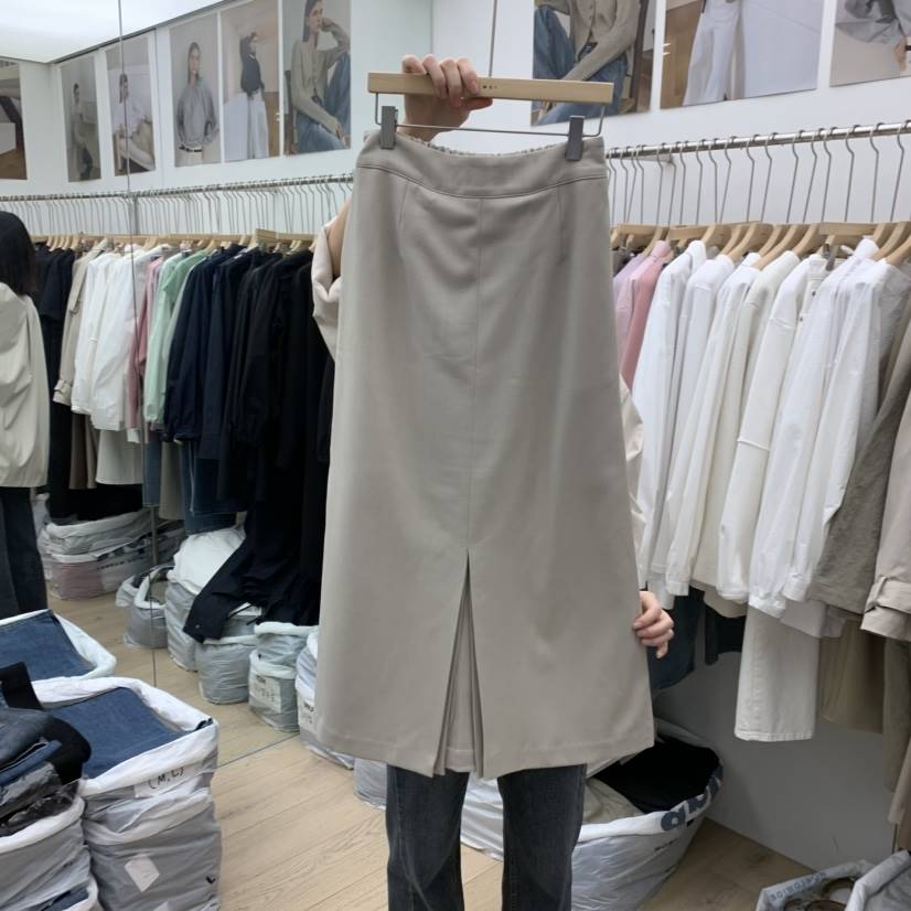 MOI-A韓國㊣直郵東大門代購女裝新品休閑時尚半身裙中短裙MOI-A半身裙/中短裙