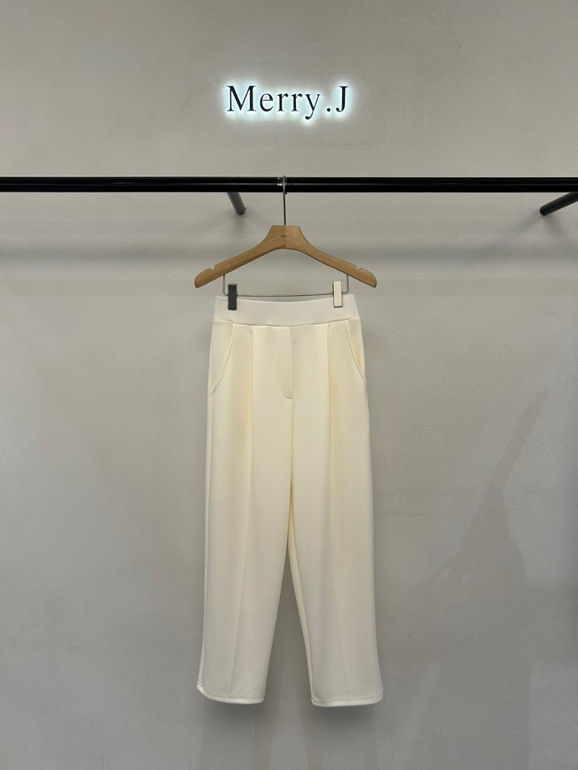 MERRY-J韓國直郵㊣東大門實拍女裝新款時尚職業人氣休閑褲MERRY-J休閑褲