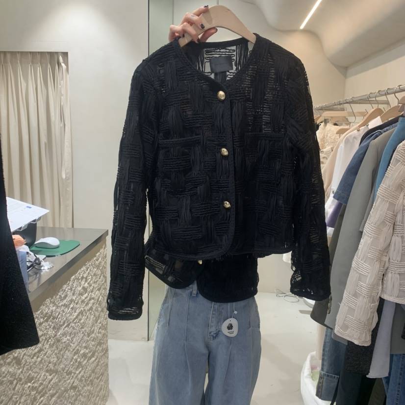 NINESQUARED韓國直郵㊣女裝新品25春夏熱賣休閑時尚職業夾克NINESQUARED夾克