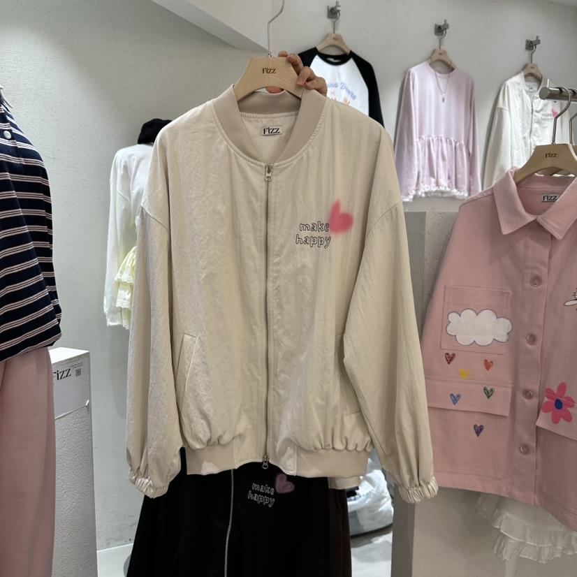 FIZZ韓國直郵㊣東大門實拍女裝新款熱賣推薦25春夏人氣夾克FIZZ夾克