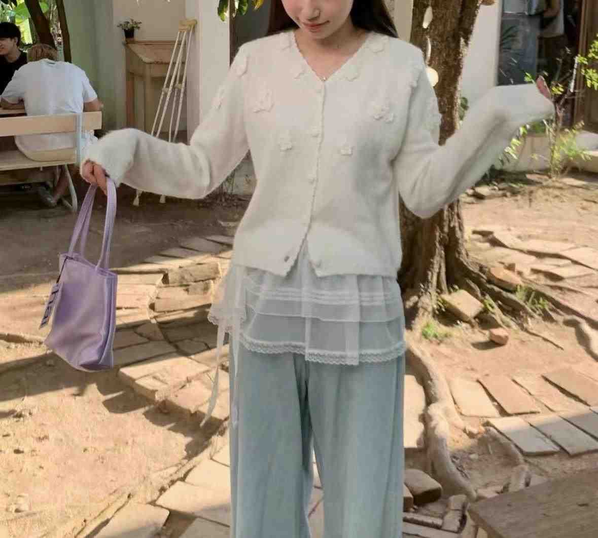 ANDBYL直郵韓國代購㊣女裝新款推薦熱賣時尚休閑職業針織衫ANDBYL針織衫