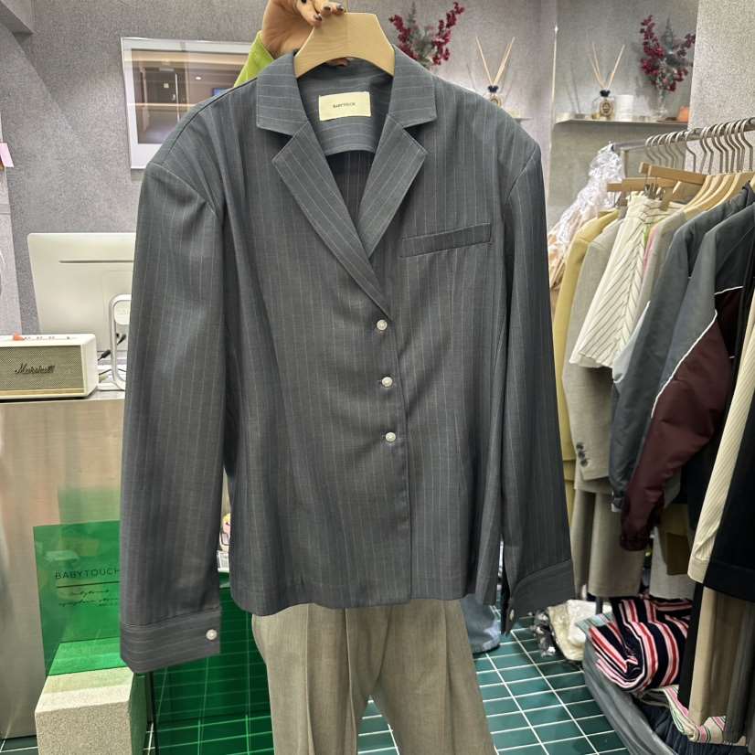 BABYTOUCH東大門直郵女士新品真品人氣25春夏休閑時尚職業夾克BABYTOUCH夾克