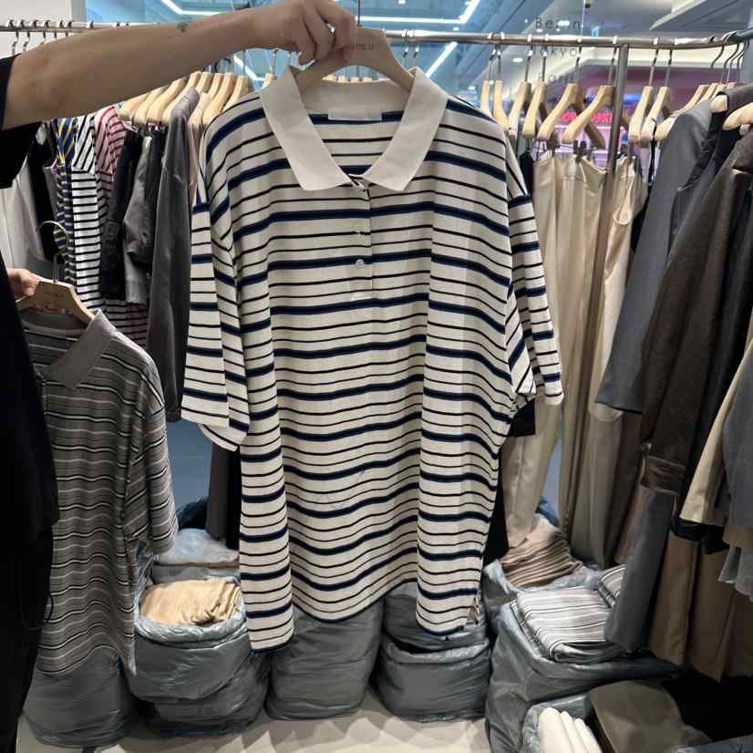 HONG.U韓國代購女裝新品時尚人氣熱賣真品職業25春夏推薦T恤HONG.UT恤