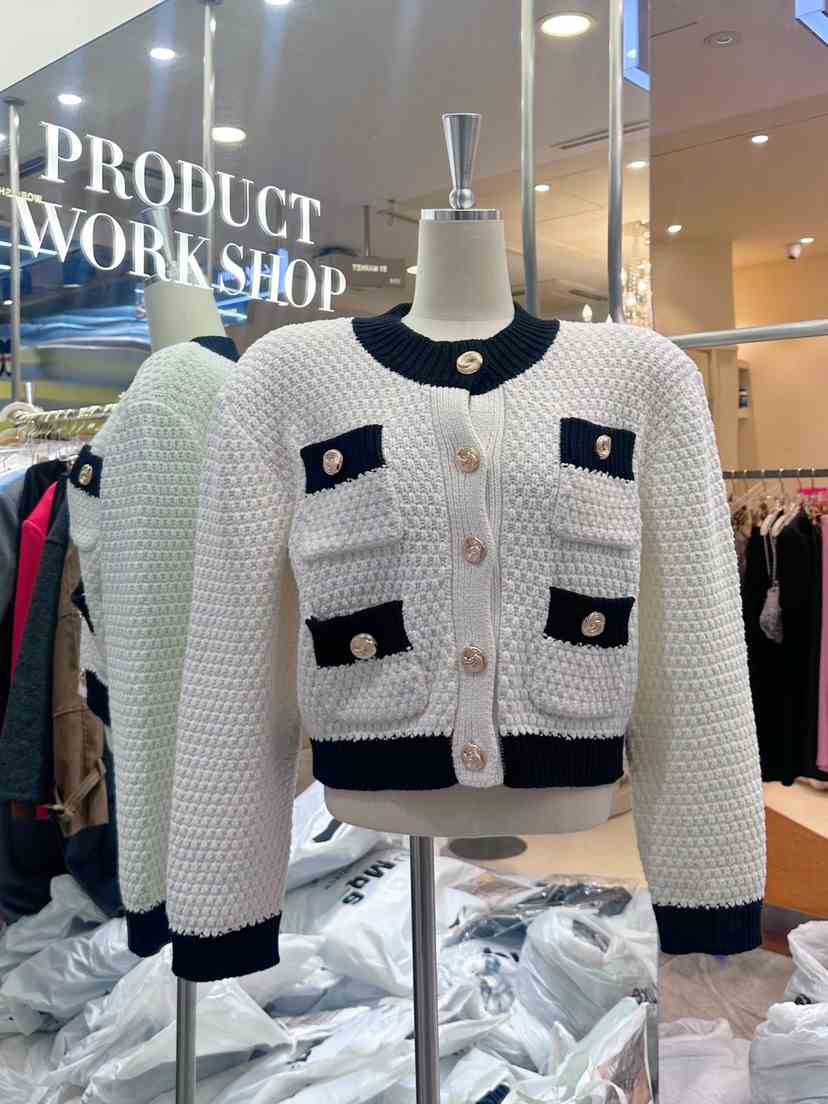 WORK SHOP直郵韓國代購㊣女裝新款職業人氣熱賣25春夏針織衫Work_shop針織衫