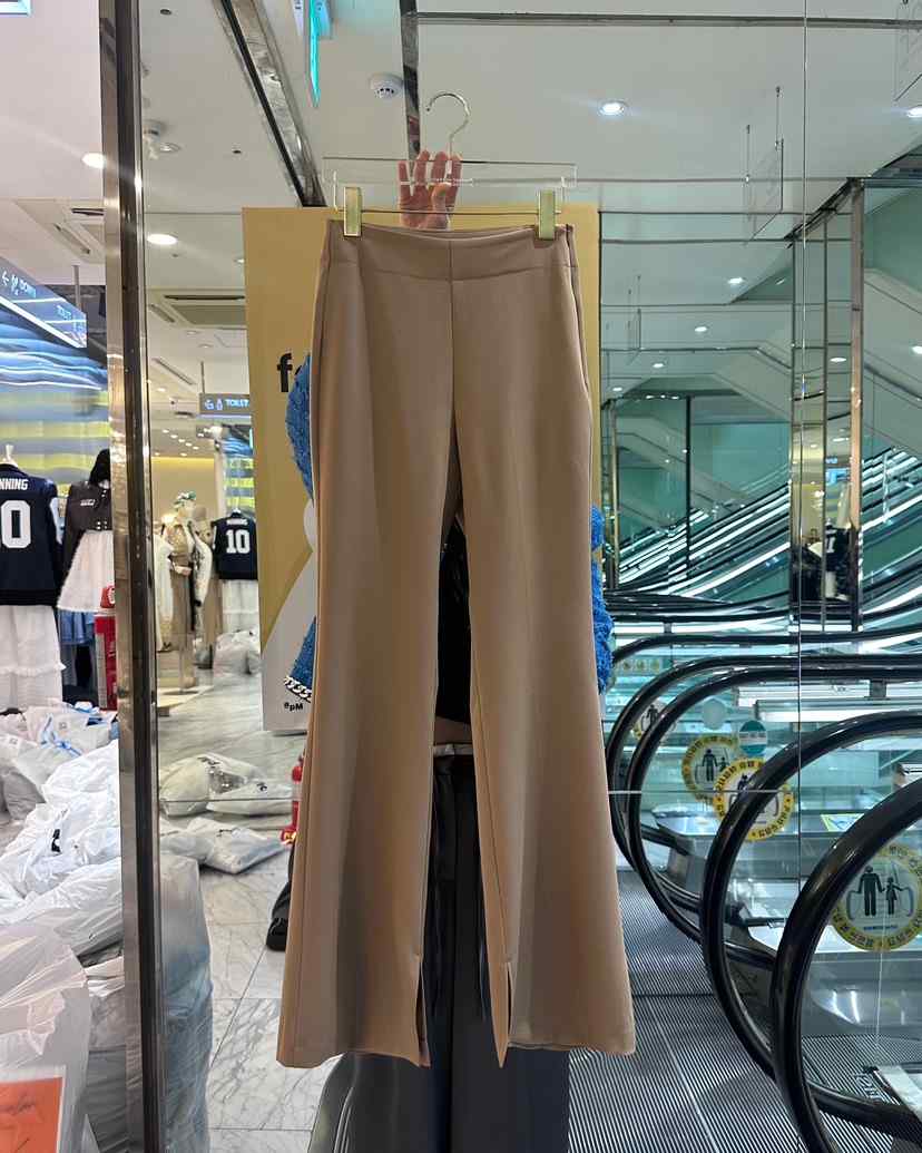 WORK SHOP韓國直郵㊣東大門實拍女裝新品職業休閑熱賣休閑褲Work_shop休閑褲