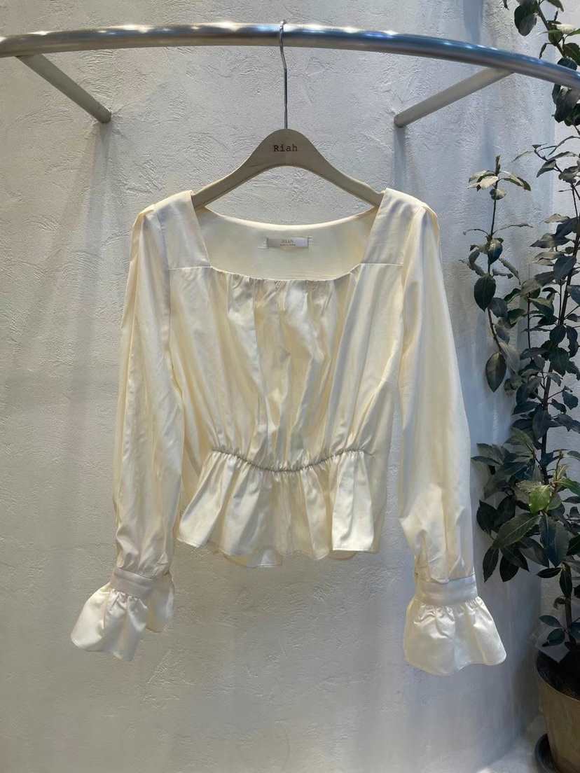 RIAH東大門實拍女士新品25春夏休閑推薦真品襯衫蕾絲衫打折RIAH襯衫/蕾絲衫